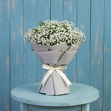 Букет цветов из:  Гипсофила в Северское