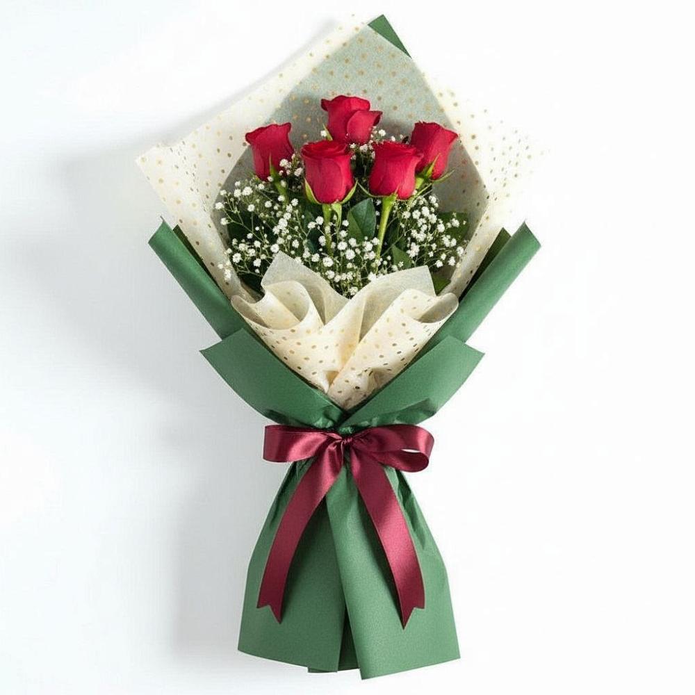 Букет цветов из: Розы в Северское