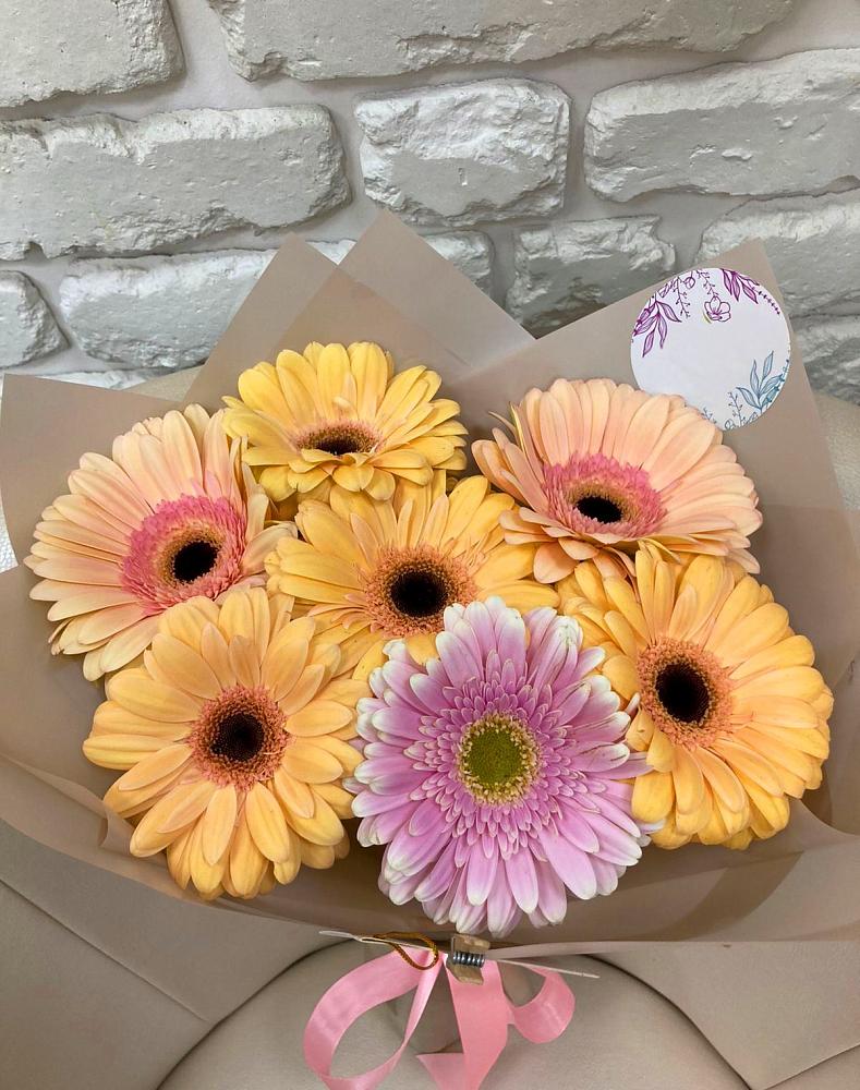 Букет цветов из: Герберы в Северское