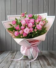 Букет Розовый кустик #REPLACE_PRED# Северское