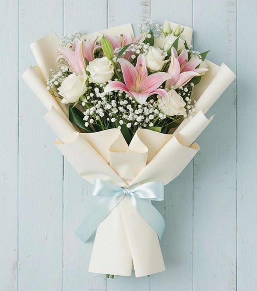 Букет цветов из: Лилии в Северское