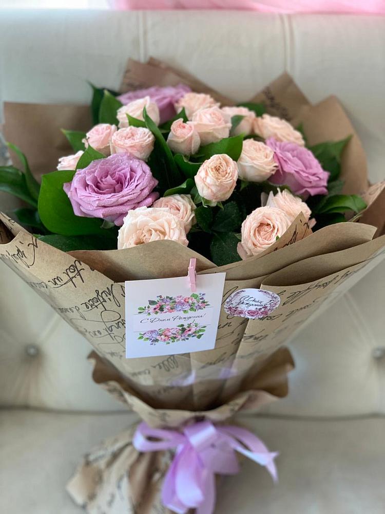 Букет цветов из: Розы в Северское