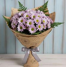 Букет цветов из:  Хризантемы в Северское