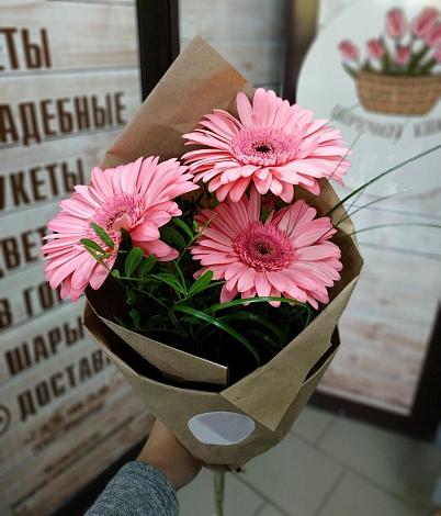 Букет цветов из: Герберы в Северское
