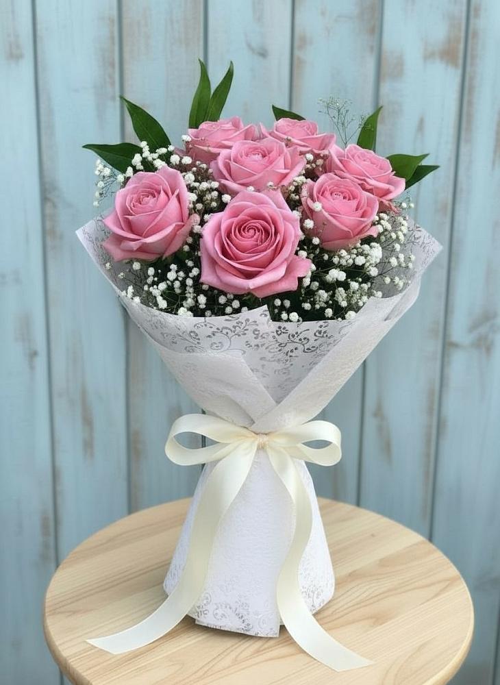 Букет цветов из: Розы в Северское