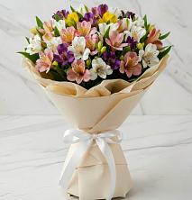 Букет цветов из:  Альстромерии в Северское