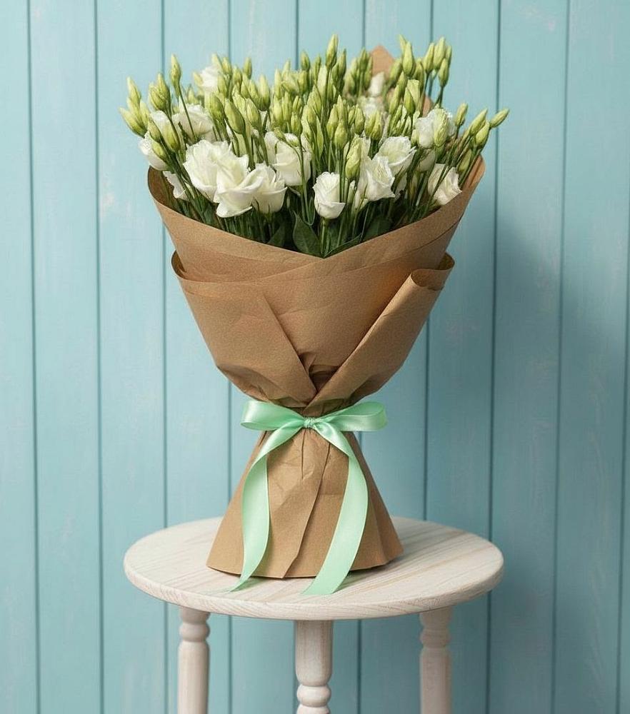 Букет цветов из: Лизиантусы в Северское