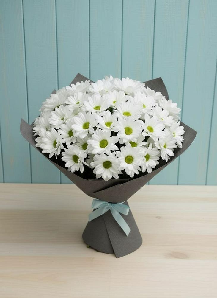 Букет цветов из: Хризантемы в Северское