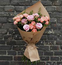 Букет цветов из:  Розы в Северское