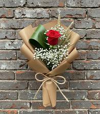 Букет цветов из:  Розы в Северское