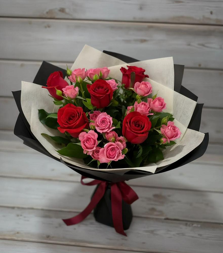 Букет цветов из: Розы в Северское