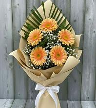 Букет цветов из:  Герберы #REPLACE_PRED# Северское